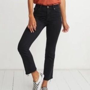 Marine Layer Kick Flare Jean—washed black